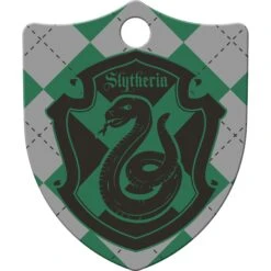 Quick-Tag Harry Potter Slytherin Crest Dog ID Tag