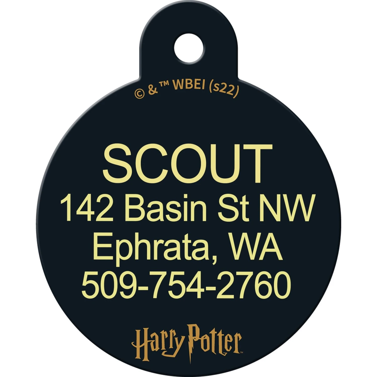 Quick-Tag Harry Potter Nine & Three-Quarters Dog ID Tag 2 Quick-Tag Harry Potter Nine & Three-Quarters Dog ID Tag - Image 2
