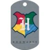 Quick-Tag Harry Potter Hogwarts Crest Dog ID Tag