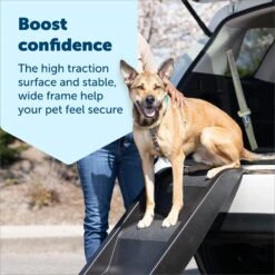 PetSafe Happy Ride Side Door Dog Stairs, Black, Large 9 PetSafe Happy Ride Side Door Dog Stairs, Black, Large -PetSafe Kong Shop 952958 PT3. AC SS1800 V1694021659