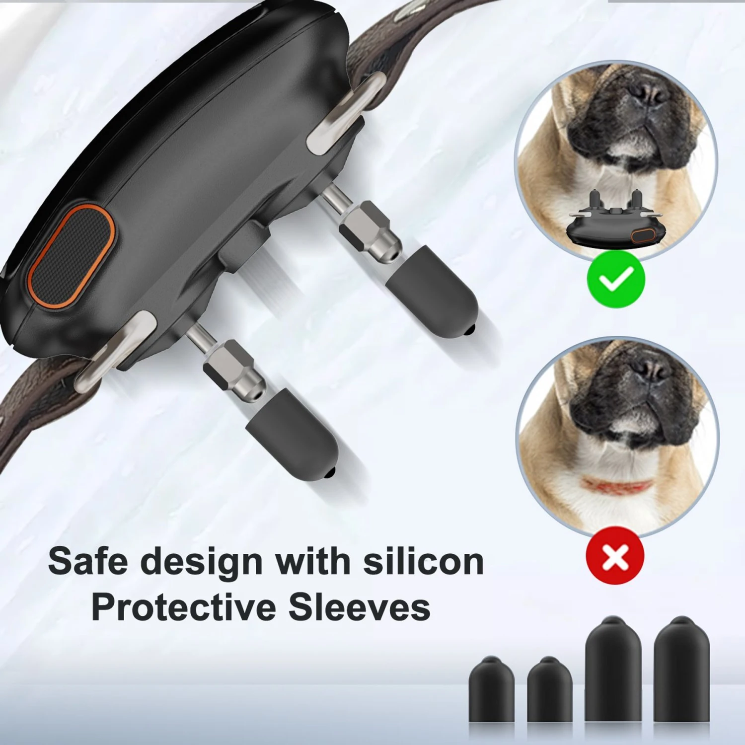 GroovyPets Waterproof Smart Barking Control Dog Collar 3 GroovyPets Waterproof Smart Barking Control Dog Collar - Image 3