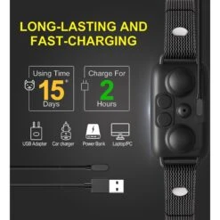 GroovyPets Non-Shock Vibration Barking Stopper Automatic Collar Color Screen -PetSafe Kong Shop 954286 PT3. AC SS1800 V1695821248