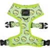 Sassy Woof Reversible Dog Harness, Serving Up Sass, Yellow