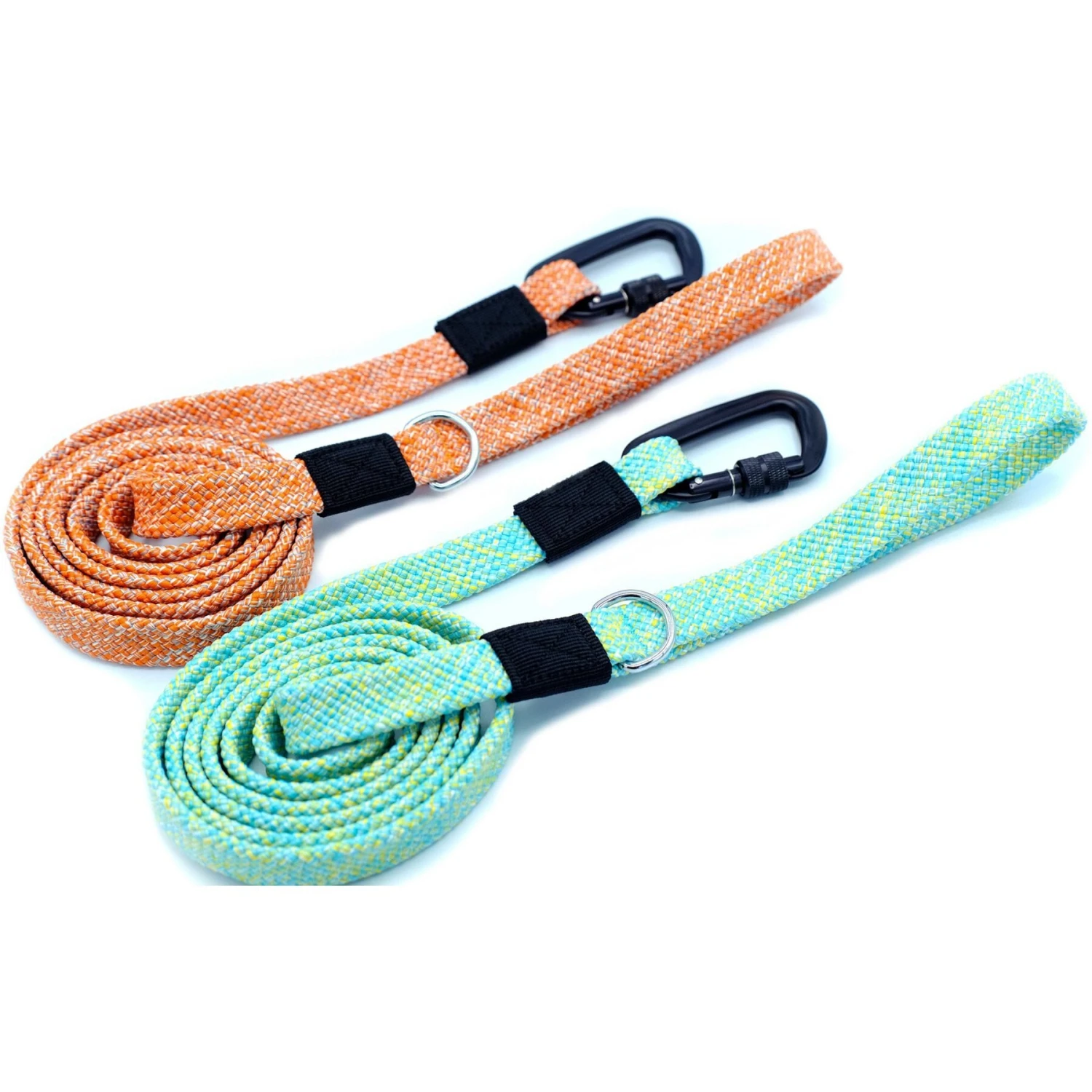 Euro-Dog Adventure Style Flat Weave Mountain Climbing Rope Dog Leash, 6-ft Long 3 Euro-Dog Adventure Style Flat Weave Mountain Climbing Rope Dog Leash, 6-ft Long - Image 3