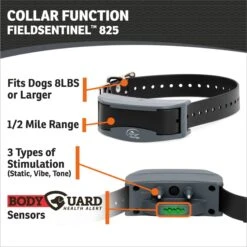 SportDOG FieldSentinel 825 Remote Training Dog Collar, Black 11 SportDOG FieldSentinel 825 Remote Training Dog Collar, Black -PetSafe Kong Shop 959750 PT4. AC SS1800 V1697052215