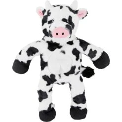 Frisco Monkey Plush With Rope Squeaky Dog Toy & Frisco Cow Plush With Inside Rope Squeaky Dog Toy -PetSafe Kong Shop 961998 PT5. AC SS1800 V1694784008