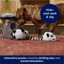 Frisco Volcano Hide & Seek Puzzle Plush Squeaky Dog Toy & Frisco Trash Can & Raccoons Hide & Seek Puzzle Plush Squeaky Dog Toy -PetSafe Kong Shop 962054 PT8. AC SS1800 V1694783037