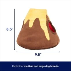 Frisco Volcano Hide & Seek Puzzle Plush Squeaky Dog Toy Refills, 3 Count & Frisco Volcano Hide & Seek Puzzle Plush Squeaky Dog Toy -PetSafe Kong Shop 962078 PT6. AC SS1800 V1694782979