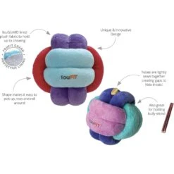 FouFIT Hide 'n Seek Knotted Snuffle Ball Dog Toy 7 FouFIT Hide 'n Seek Knotted Snuffle Ball Dog Toy -PetSafe Kong Shop 967806 PT3. AC SS1800 V1696001016