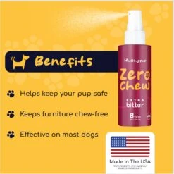 Healthy Pup Zero Chew Dog & Cat Deterrent Spray, 8-oz Bottle, 2 Count -PetSafe Kong Shop 969126 PT4. AC SS1800 V1696431534