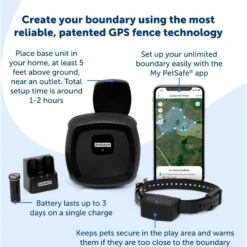 PetSafe Guardian GPS Connected Customizable Dog Fence System, Black -PetSafe Kong Shop 970414 PT4. AC SS1800 V1701882626