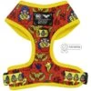 Sassy Woof Wonder Woman Dog Harness, Red