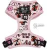 Sassy Woof Harley Quin Dog Harness, Pink