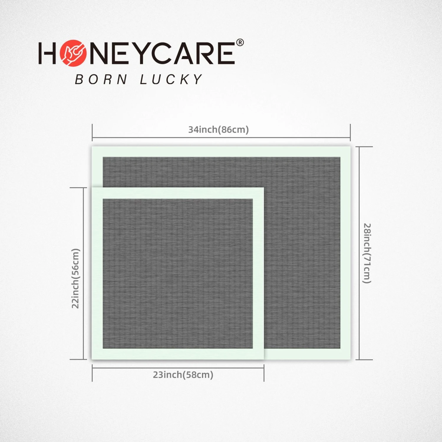 Honey Care All-Absorb Charcoal Carbon Eliminating Urine Odor Dog Training Pads, 22x23-in, 100 Count 2 Honey Care All-Absorb Charcoal Carbon Eliminating Urine Odor Dog Training Pads, 22x23-in, 100 Count - Image 2