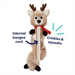 Frisco Holiday Reindeer Bungee Plush Squeaky Dog Toy & Frisco Holiday Snowman Bungee Plush Squeaky Dog Toy -PetSafe Kong Shop 986126 PT3. AC SS1800 V1698346244