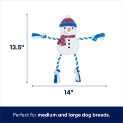 Frisco Holiday Snowman Plush With Rope Squeaky Dog Toy & Frisco Holiday Reindeer Plush With Rope Squeaky Dog Toy 11 Frisco Holiday Snowman Plush With Rope Squeaky Dog Toy & Frisco Holiday Reindeer Plush With Rope Squeaky Dog Toy -PetSafe Kong Shop 986174 PT2. AC SS1800 V1698257848
