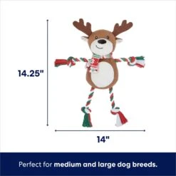 Frisco Holiday Snowman Plush With Rope Squeaky Dog Toy & Frisco Holiday Reindeer Plush With Rope Squeaky Dog Toy 15 Frisco Holiday Snowman Plush With Rope Squeaky Dog Toy & Frisco Holiday Reindeer Plush With Rope Squeaky Dog Toy -PetSafe Kong Shop 986174 PT6. AC SS1800 V1698258115