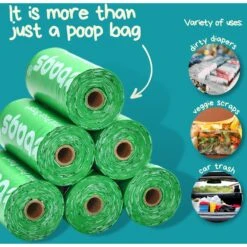 The Original Poop Bags Peanut Unscented Dog Waste Bags, 120 Count -PetSafe Kong Shop 989134 PT2. AC SS1800 V1703016558